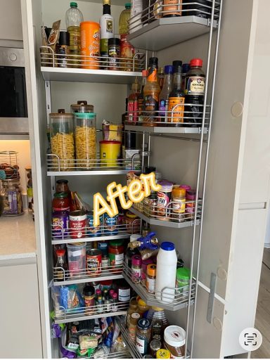 Pantry after